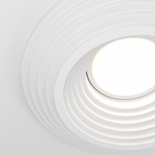 Встраиваемый светильник Maytoni Gyps Modern DL004-1-01-W-1