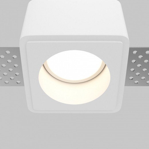 Встраиваемый светильник Maytoni Gyps Modern DL123-GU10-01-W