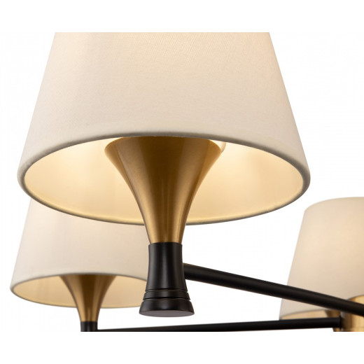 Люстра на штанге Freya Perfetto FR5098PL-05BBS