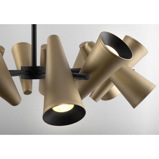 Люстра на штанге Maytoni Giro MOD095PL-14BS