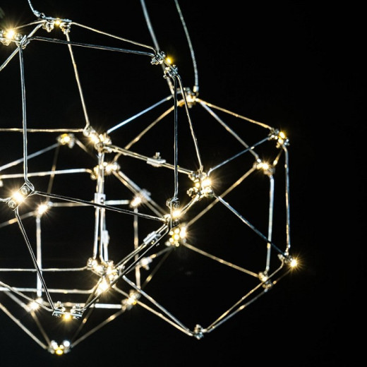 Подвесная люстра O-LUCE Bjork круглая без вставок 11810-0