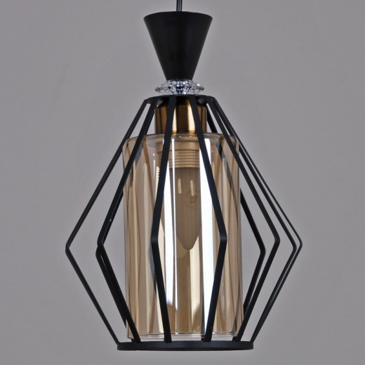 Подвесной светильник 00305-0.9-03 BK+WH