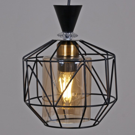 Подвесной светильник 01001-0.9-01 BK