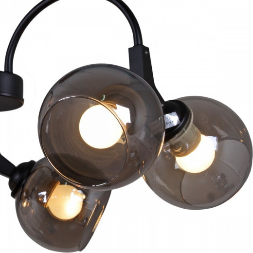 Люстра на штанге 01268-0.3-06 BK+CR