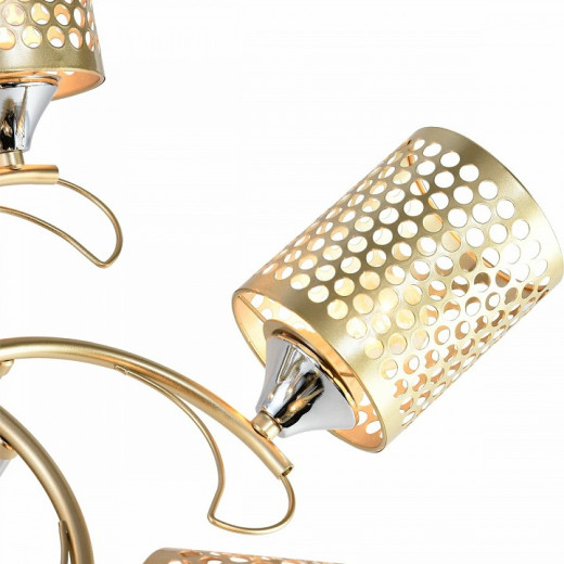 Потолочная люстра 01322-0.3-05 MATT GOLD+CR