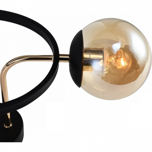 Люстра на штанге 01344-0.3-03 BK+FGD