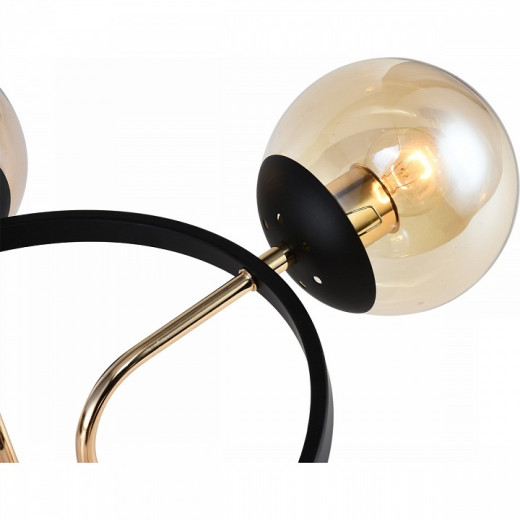 Люстра на штанге 01344-0.3-05 BK+FGD