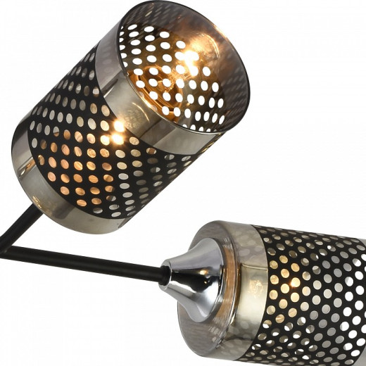 Люстра на штанге 01405-3.3-04B BK+CR