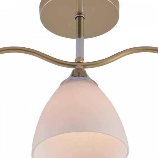 Люстра на штанге 01643-0.3-03 GOLD+CR