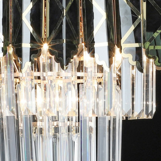 Подвесная люстра 02202-0.4-05 FGD+BK