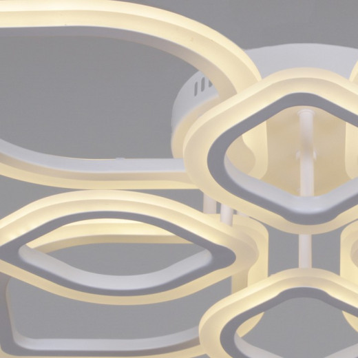 Потолочная люстра 02303-0.3-4+4 WH