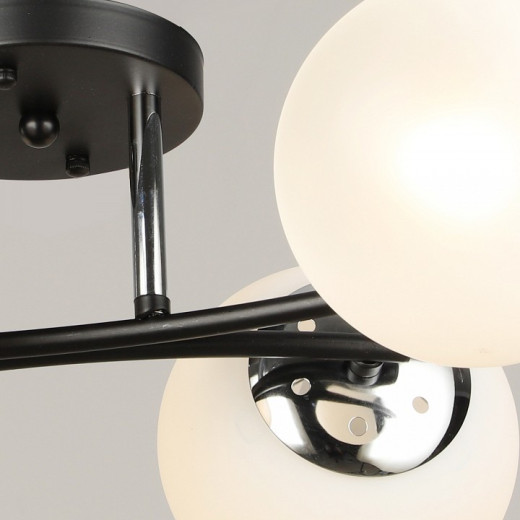 Потолочная люстра 02318-0.3-04 BK+CH