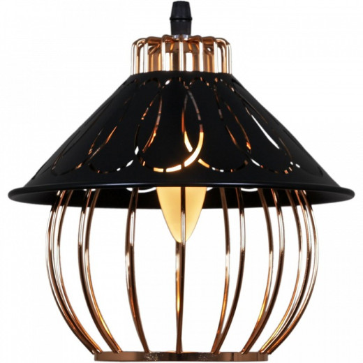 Подвесной светильник 02503-0.9-03 BK+GD