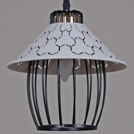 Подвесной светильник 02513-0.9-01 BK+WH
