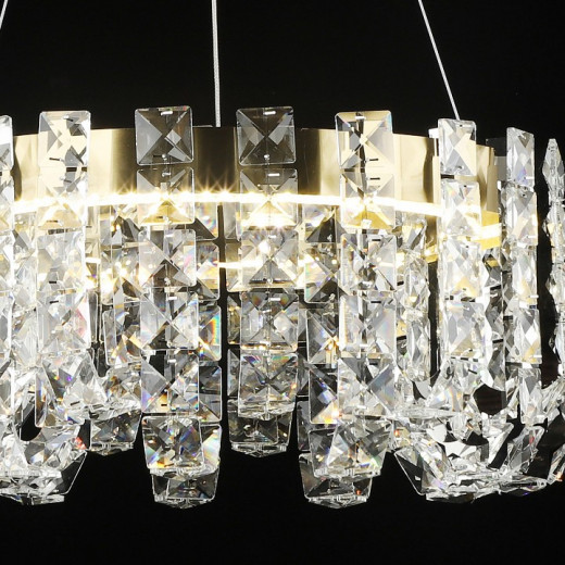 Подвесной светильник 02601-0.4-80W LED COP+CH