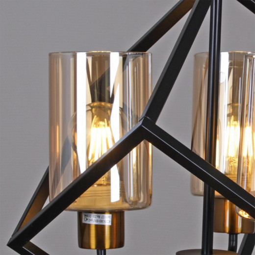 Подвесная люстра 03990-0.9-03 BK