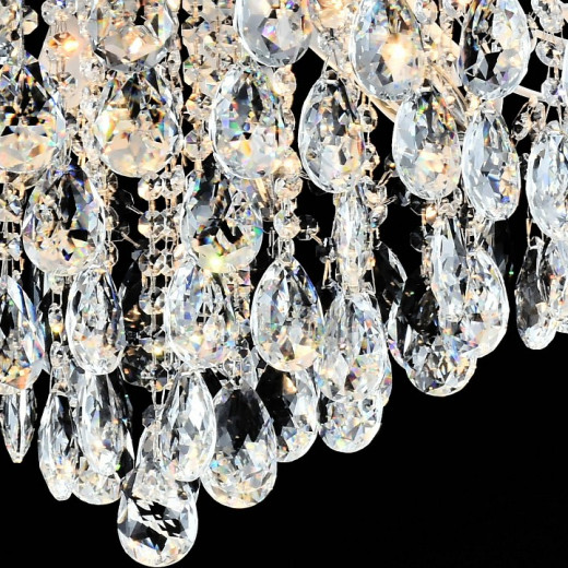 Люстра на штанге  04024-0.3-07 WH+SILVER PN+RGB