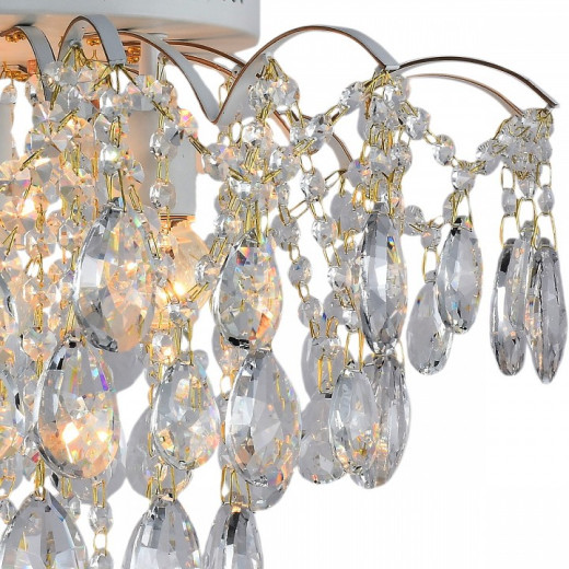 Потолочная люстра 04039-0.3-06 WH+GOLD PN