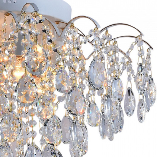 Потолочная люстра  04039-0.3-07 WH+GOLD PN