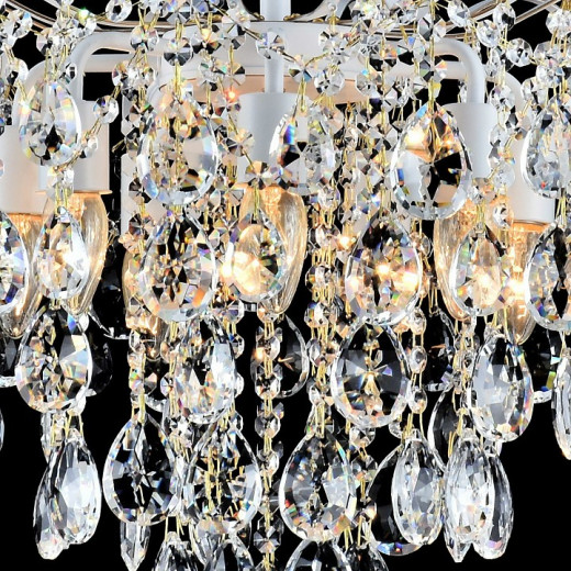 Люстра на штанге 04055-0.3-07 WH+GOLD PN