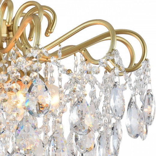 Люстра на штанге 04066-0.3-06 MATT GOLD+CR