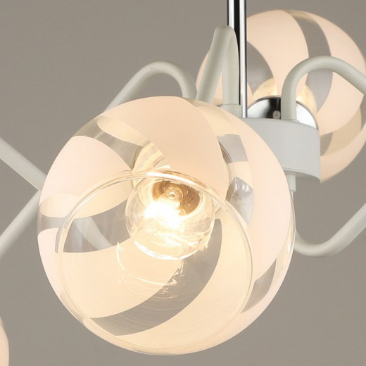 Люстра на штанге 04897-0.3-06 WT+CH