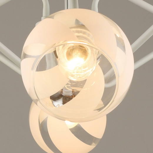 Люстра на штанге 04897-0.3-08 WT+CH