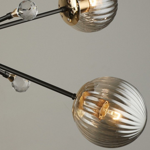 Люстра на штанге 04901-0.3-06 COFFEE+FGD