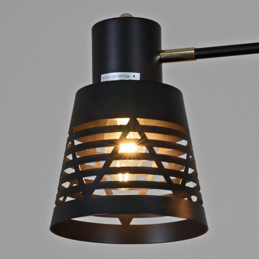 Светильник на штанге 06074-3.3-03 BK+FG