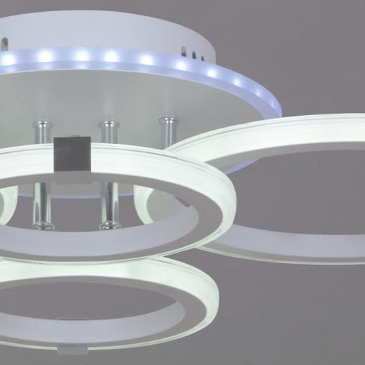 Потолочная люстра 06319 06319-3.3-04 WH+CR (RGB)