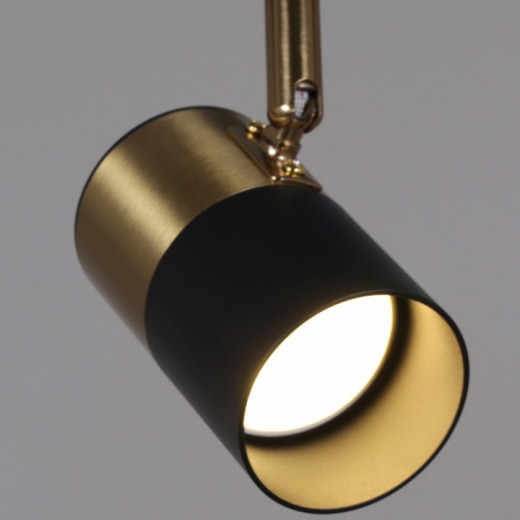 Спот 06664-0.8-03 BK+COP GU10