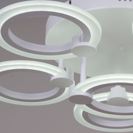 Потолочная люстра 09501-0.3-5+1 WH