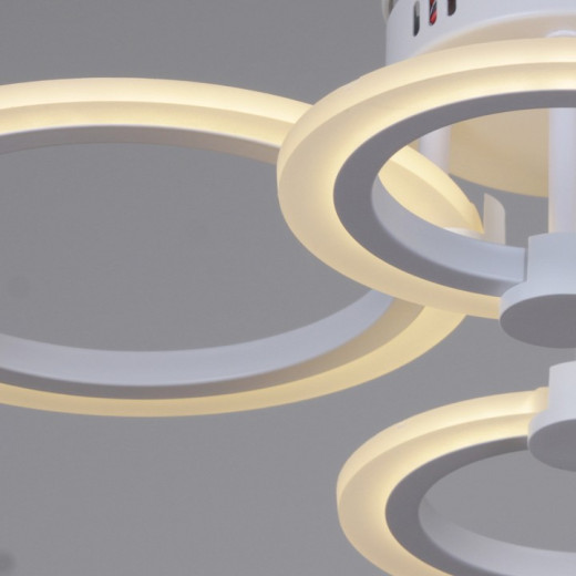 Потолочная люстра 09502-0.3-2+2 WH