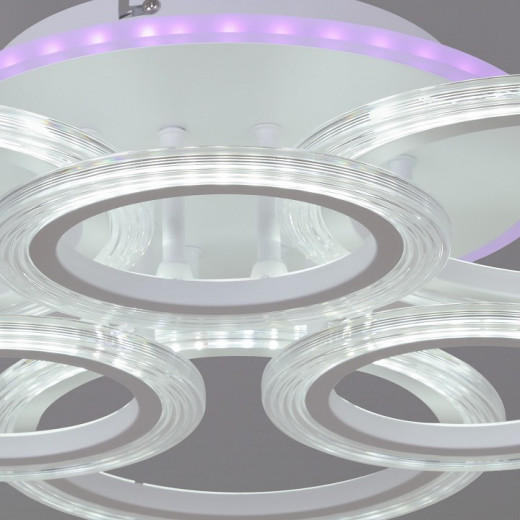 Потолочная люстра 09812-3.3-3+3A WH (RGB)