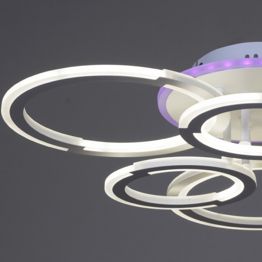 Потолочная люстра 9820 09820-3.3-3+3A WH (RGB)