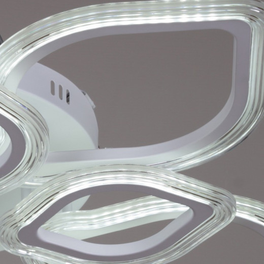 Потолочная люстра 09827 09827-3.3-5+5 WH