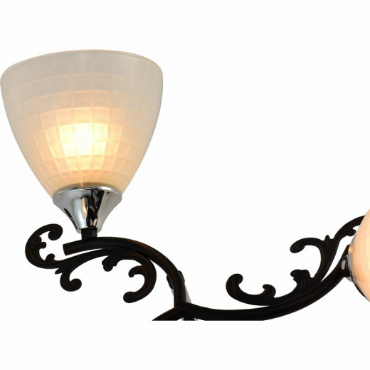 Люстра на штанге 11308-0.3-05 BK+CR