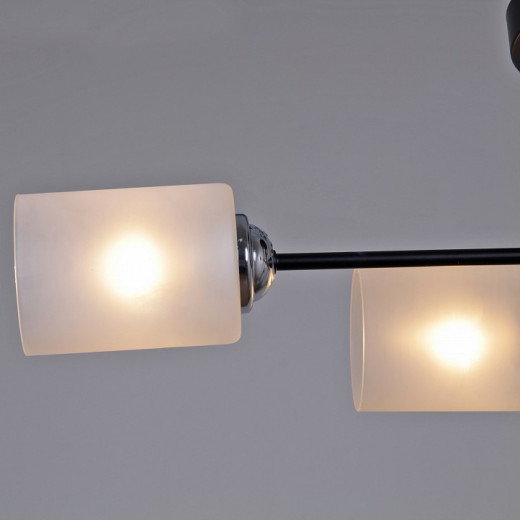 Люстра на штанге 70187-0.3-04 BK+CR