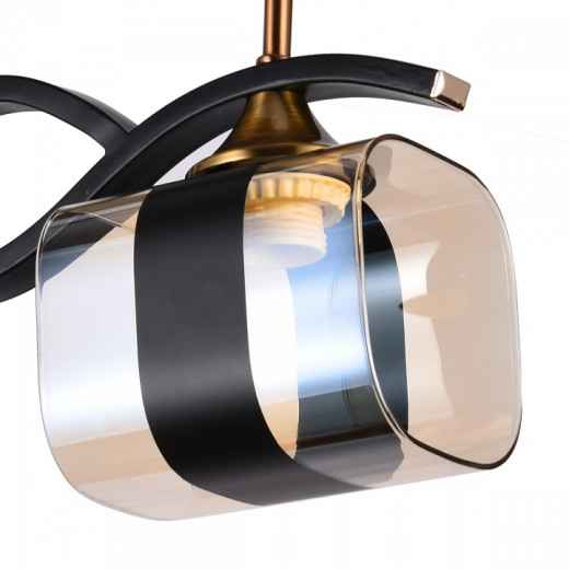 Светильник на штанге 72106-0.3-02 BK+GAB