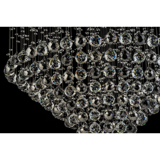 Люстра на штанге Arti Lampadari Flusso Nickel Flusso H 1.4.80.517 N