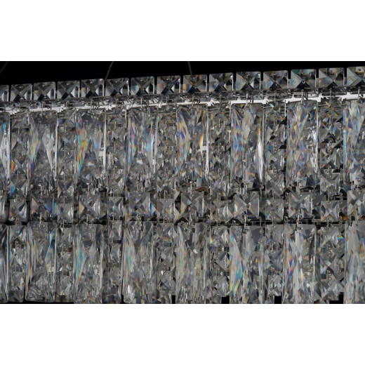 Подвесная люстра Arti Lampadari Ovindoli Nickel Ovindoli L 1.5.100x35.100 N