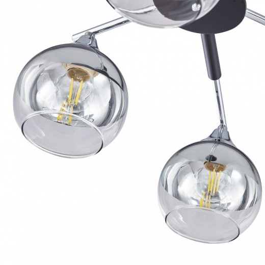 Люстра на штанге Arte Milano Napoli-9354 339354/6 CR+BK