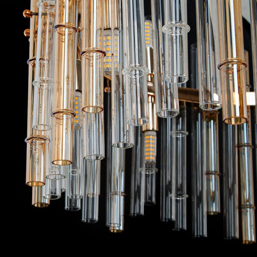 Подвесной светильник Arte Lamp Crystalla A4111LM-16GO