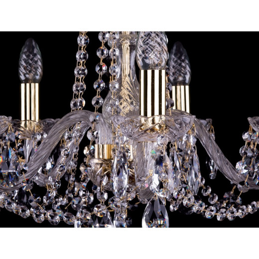 Подвесная люстра Bohemia Ivele Crystal 1402 1402/5/160/G