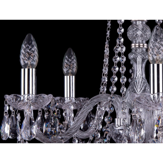 Подвесная люстра Bohemia Ivele Crystal 1402 1402/5/195/Ni