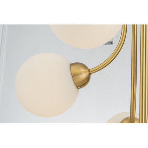 Люстра на штанге Belfast Bryson L-8130-5A BR GL