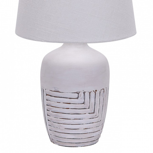 Настольная лампа декоративная Escada Antey 10195/L White