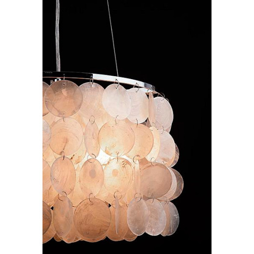 Подвесная люстра Eurosvet Sandra 60005/3 хром/перламутр