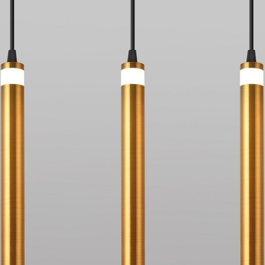 Подвесной светильник Eurosvet Maestro 50133/3 LED бронза