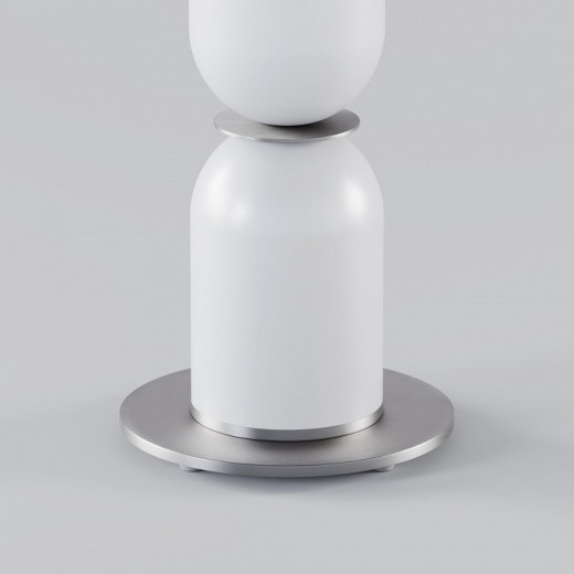 Настольная лампа декоративная Eurosvet Caprera 01153/1 никель